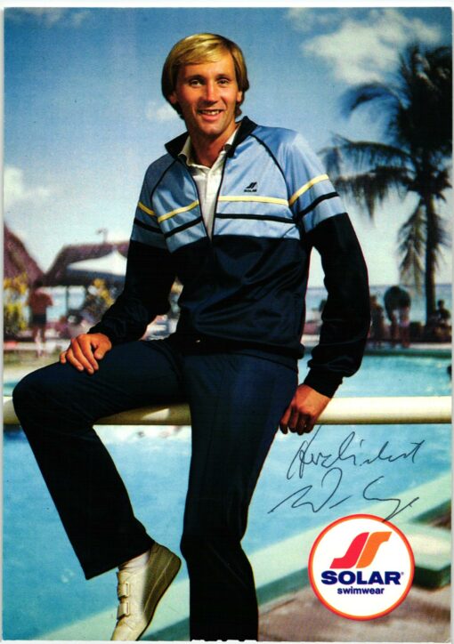 Werner Lampe (1952-) Autogramm Schwimmer, Olympia München 1972, Weltmeister