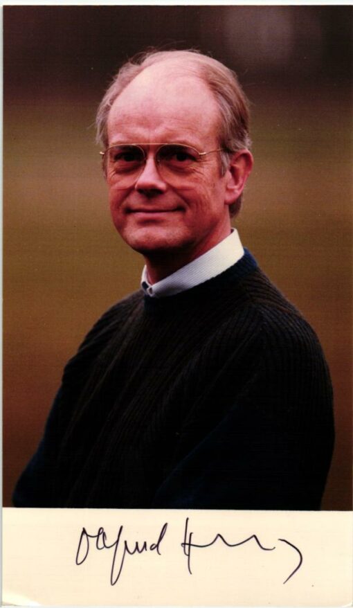 Ottfried Hennig (1937-199) Autogramm Staatssekretär für innerdeutsche Beziehungen