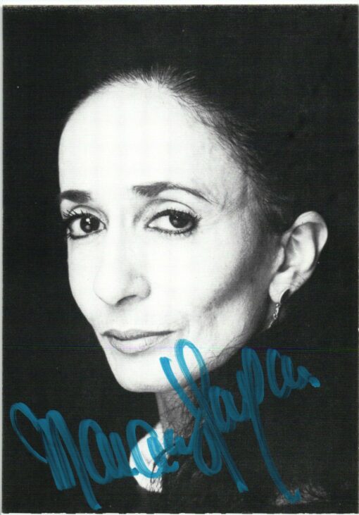 Marcia Haydée (1937-) Autogramm Tänzerin Brasilien, Ballett Direktorin