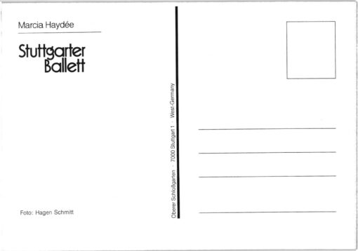 Marcia Haydée (1937-) Autogramm Tänzerin Brasilien, Ballett Direktorin – Bild 2