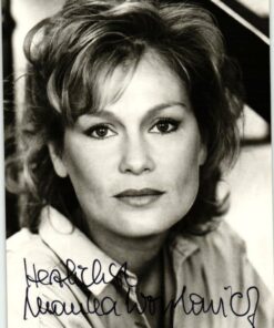 Monika Woytowicz (1944-) Autogramm Deutsche Schauspielerin