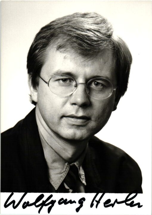 Wolfgang Herles (1950-) Autogramm Deutscher Journalist und Schriftsteller
