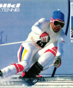 Egon Hirt (1960-) Autogramm Skisport Völkl
