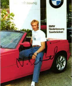 Norbert Demmel () Autogramm 10 Kampf Team Saarbrücken, 1989