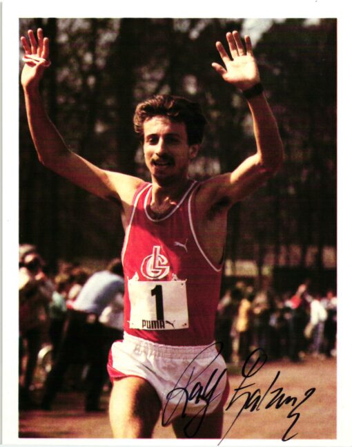 Ralf Salzmann (1955-) Autogramm Marathon, Deutscher Meister