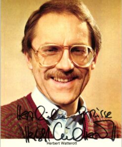 Herbert Watterott (1941-) Autogramm Sportjournalist Radsport Tour de France