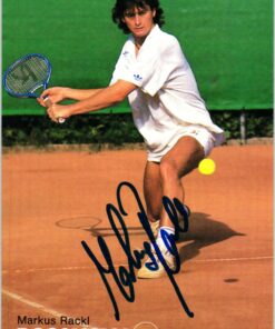 Markus Rackl (1969-) Autogramm Tennis