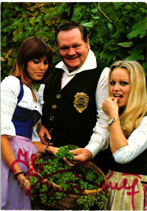 Kurt Rulf () Autogramm Singender Kellermeister, Assmannshausen a. Rhein