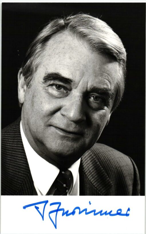 Hans Schwier (1926-1996) Autogramm Politiker SPD, Kultusminister NRW