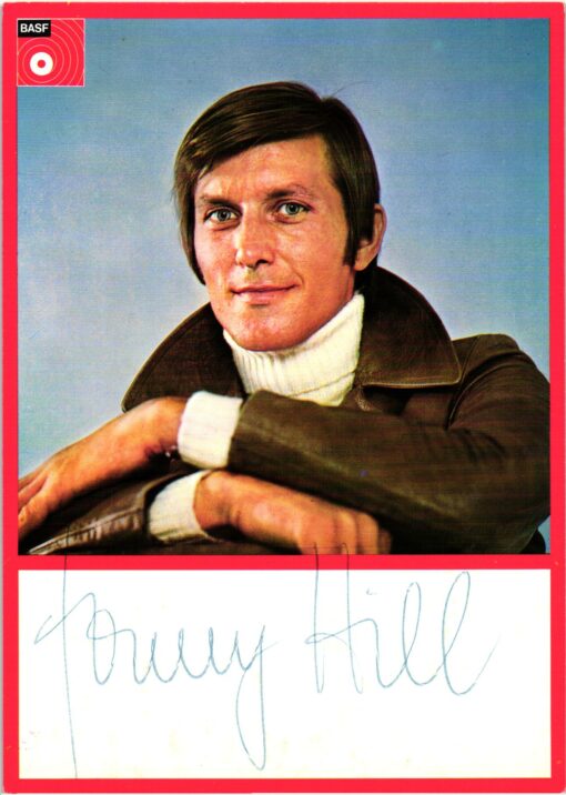 Jonny Hill (1940-) Autogramm Österreichischer Musiker Schlager Country