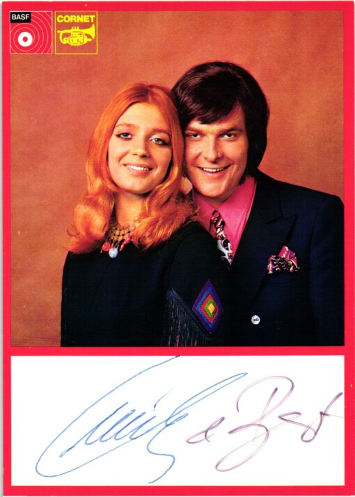 Cindy & Bert Autogramm Schlager, Hitparade ZDF