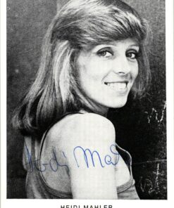 Heidi Mahler (1944-) Autogramm deutsche Volksschauspielerin und Hörspielsprecherin, 