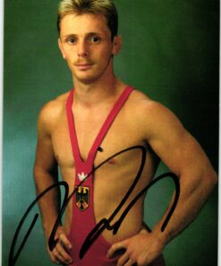 Reiner Heugabel (1963-) Autogramm Ringen Weltmeisterschaft, Europameisterschaft, Olympia
