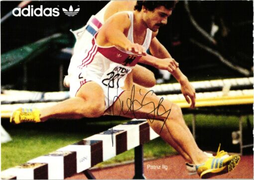 Patriz Ilg (1957-) Autogramm Hindernis, Weltmeister 1983