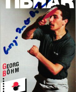 Georg Böhm (1962-) Autogramm Tischtennis, Weltmeisterschaft, Olympia, Europameisterschaft