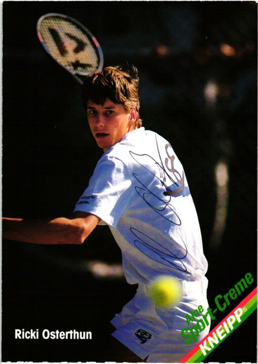 Ricki Osterthun (1964-) Autogramm Tennisspieler, 