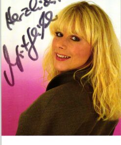 Margit Geissler-Rothemund (1958-2016) Autogramm deutsche Schauspielerin, die nebenbei auch als Fotomodell arbeitete