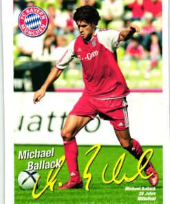 Michael Ballack (1976-) Zeitungsauschnitt Fußball, FC Bayern, Chelsea, Bayer Leverkusen, Nationalspieler