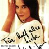 Beatrix Bilgeri (1960-) Autogramm österreichische Schauspielerin. Geliebte von Roy Black Schloß Wörthersee