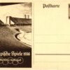 Germany - 1936 Berlin Stadion, Postkarte Olympische Spiele, Olympic Games