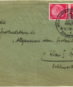 Germany - 1936 Berlin SST Pressehauptquartier UB e, Olympische Spiele, Olympic Games
