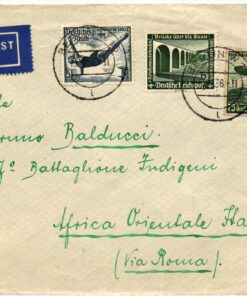 Germany - 1936 Berlin W 15 Luftpost, Airmail, Turmspringen Olympische Spiele, Olympic Games