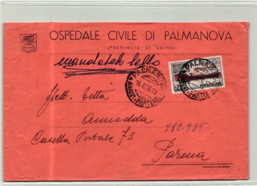 Italy - 1956 Palmanova Olympische Winterspiele Cortina, Olimpiadi, Olympic Winter Games