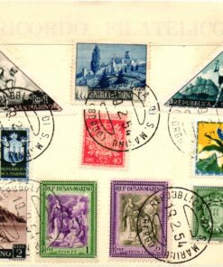 San Marino- 1954 Sport Diskus, Laufen, Tennis, Olympische Spiele Rom, Olimpiadi, Olympic Games