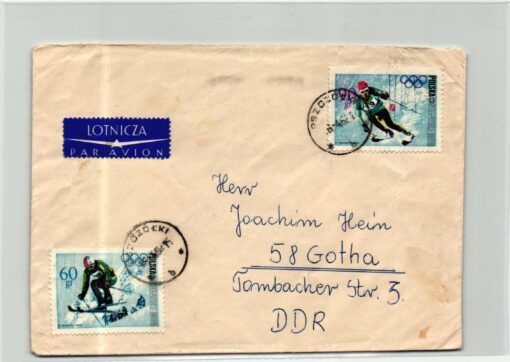 Polska 1968 Grenoble, Olympische Winterspiele Olympic Winter Games