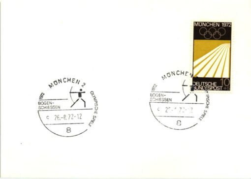 Germany, 1972 Olympische Spiele München, 11 SST, Handball, Dorf, Fußbal, Boxen, Medien, usw. Olympic Games – Bild 10