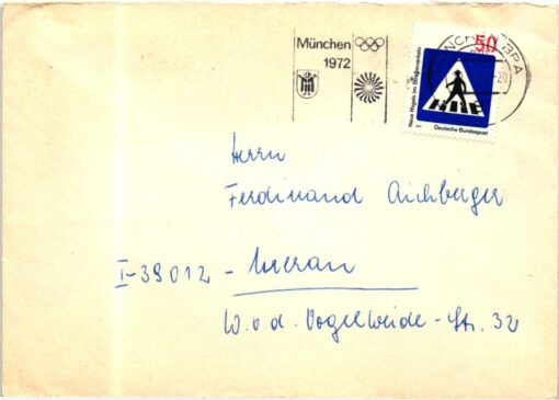 Germany, 1972 Olympische Spiele München, Maschinenwerbestempel MWST Olympic Games