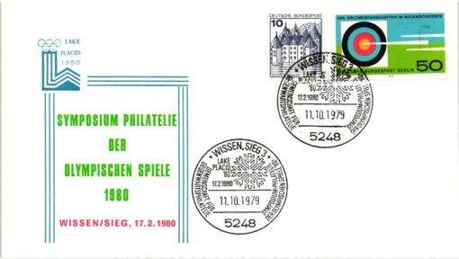 Germany, Wissen Sieg Lake Placid 1980 Olympische Winterspiele Olympic Games