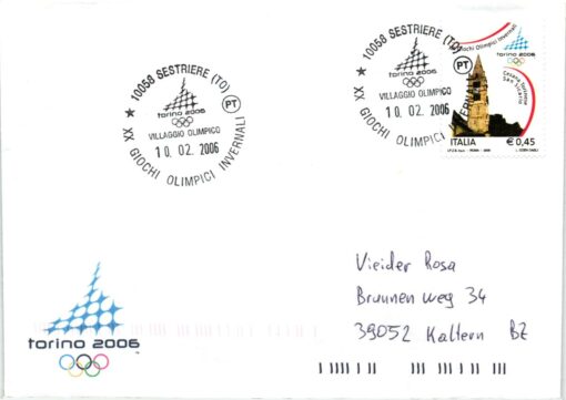 Italy, Torino 2006 Sestriere Villagio Olimpico, Village Olympisches Dorf, Winterspiele, Olympic Winter Games