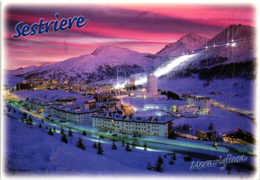 Italy, Torino 2006 Bardonecchia Villaggio olimpico, Olympic Village Olympisches Dorf, Winterspiele, Olympic Winter Games – Bild 2