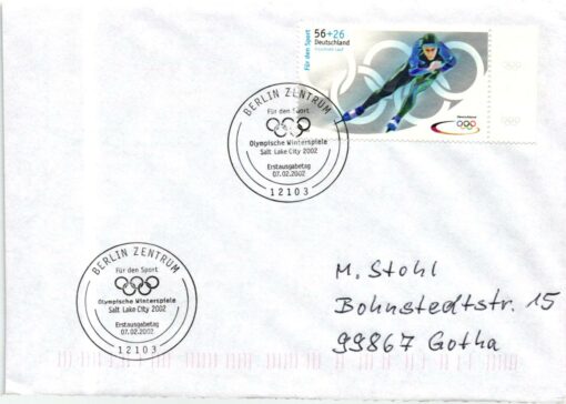 Germany Speed Skating, Eisschnelllauf Sport Salt Lake City 2002, Winterspiele, Olympic Winter Games
