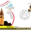 Italy, Torino 2006 4 FDC 2005 Pinerolo, Cesana Torinese, Sestriere, Neve Gliz, Turin, Winterspiele, Olympic Winter Games