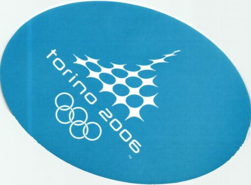 Italy, Torino 2006 Sticker, Aufkleber, Vignette, Turin Winterspiele, Olympic Winter Games