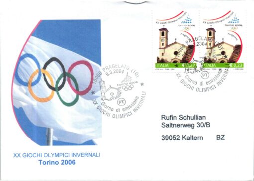 Italy, Torino 2006 Milano Fiera UICOS Grazie Torino, Winterspiele, Olympic Winter Games