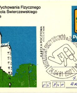 Polska, 1981 Akademia Wychowania Ficycznego Karola Warschau, Ringen, Lutte, Wrestle