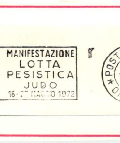 Italy, Lotta Pesistica Judo 1972 Roma, Ringen, Lutte, Wrestle