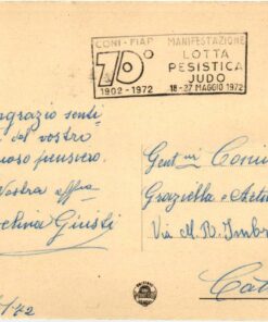 Italy, Lotta Pesistica Judo 1972 Roma, Ringen, Lutte, Wrestle