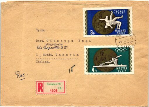 Magyar Mexiko 1968 Reko 1969, Ringen, Lutte, Wrestle