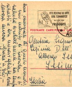 Swiss Fete Federale Lutte Schwingfest Fribourg 1958, Ringen, Lutte, Wrestle