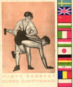 Türkei, campionato mondiale libera 1957 Istanbul, Ringen, Lutte, Wrestle