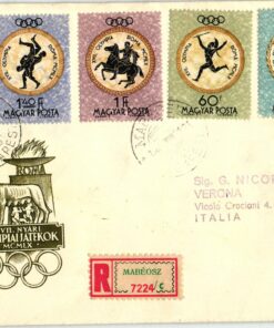 Magyar Rom 1960, Reko, FDC Sport Roma, Ringen, Lutte, Wrestle