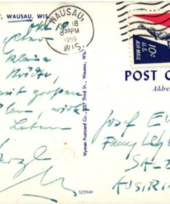 USA Air Mail Torch Relay Pan American Games Chicago 1959