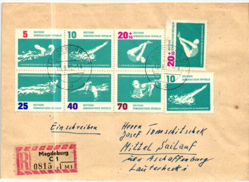 DDR Europameisterschaft Schwimmsport, Nuoto, Swimming, Natation, 1962