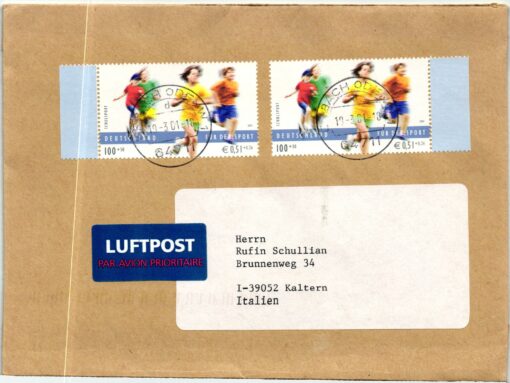 Germany, Sporthilfe Schulsport Laufen Kinder Mi 2165