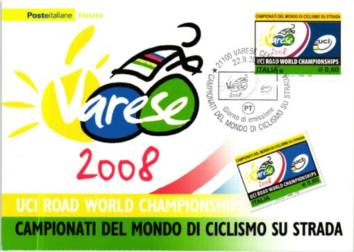 Italia, Varese 2008 Campionati mondo Ciclismo su strada UCI Road World Championships