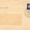 DDR 1955 Ilmenau Luftkurort Wintersport Goethestadt Geschäftspost